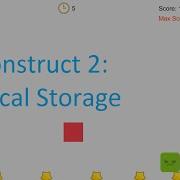 Local Storage In Construct 2