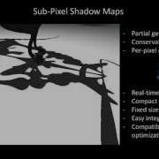 SIGGRAPH 2013 Sub Pixel Shadow Mapping