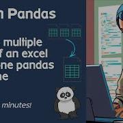 Under 5 Minutes Use Python Pandas To Combine Multiple Excel Sheets Tabs To One Dataframe