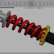 Solidworks Tutorial Sketch Shock Absorber In Solidworks