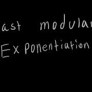 Fast Modular Exponentiation