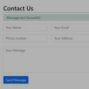 How To Create Contact Form Using Php Etupy