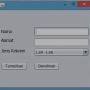 DASAR GUI Pengenalan JAVA GUI Graphic User Interface