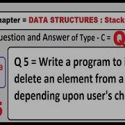 Write A Program To Insert Or Delete An Element From A Queue Depending Upon User S Choice