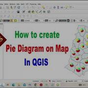 Как создать круговую диаграмму или график на карте с помощью QGIS