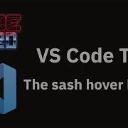 VS Code Tips The Sash Hover Border