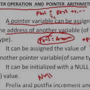 Arithmetic Operations On Pointers 82