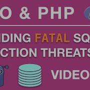 PDO PHP AVOIDING FATAL SQL INJECTION THREATS 007 Tips From The Self Taught Developer