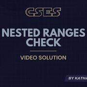 Nested Ranges Check Video Solution CSES Problemset Sorting And Searching