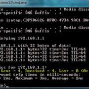 192 168 1 1 T Explaining The Continuous Ping