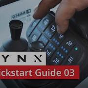 LYNX Quickstart Guide 03 Handrest Controls