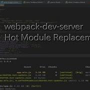 Webpack Dev Server Hot Module Replacement サンプル