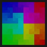 Processing Hilbert Curve Animation With L System
