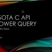 Получение данных по API в Power Query для Power BI и Excel Часть 1