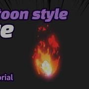 2D Cartoon Style Fire No Plugin After Effects Tutirial