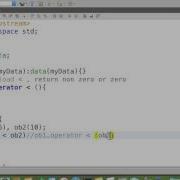 Relational Operator Overloading In C