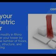 Automated Twisted Tower In Grasshopper