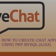 HOW TO CREATE CHAT APP USING PHP MYSQL AJAX
