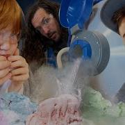 FROZEN SCiENCE With ADLEY And MARK ROBER Rainbow Ice Cream Freezing Flowers Crazy Baby Rockets