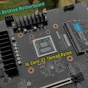 This Desktop Motherboard Has A 16 Core Laptop CPU Built In
