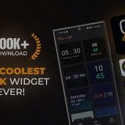 Clock Widget Android App
