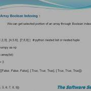 09 NumPy Array Boolean Indexing