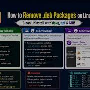 How To Remove Deb Packages On Linux Clean Uninstall With Dpkg Apt GUI