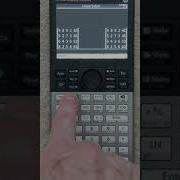 HP Prime Solving 4 Equations With 4 Unknowns Using RREF On A Matrix