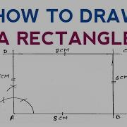 HOW TO DRAW RECTANGLE QUADRILATERAL USING PENCIL COMPASS