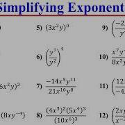 Simplifying Expressions With Exponents Step By Step