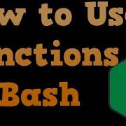 Bash Shell Scripting For Beginners How To Use Functions Functions