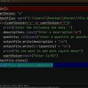 Python Write Method Append Mode File Ops