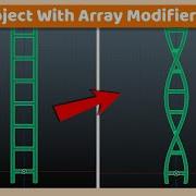 Twist Or Bend Object With Array Modifier Blender Tutorial