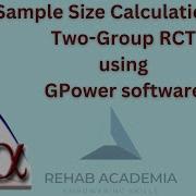 How To Calculate Sample Size For RCT Using G Power Step By Step Tutorial