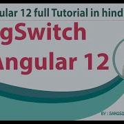 NgSwitch Directive In Angular 12 Angular 12 Full Tutorial In Hindi