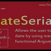 Date Functions In VBA DateSerial Function VBA Macros VBA Basics