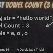 Find Vowels Count In A String Java Program Explained Step By Step Beginner Friendly Logic