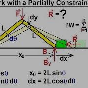 Mechanical Engineering Ch 13 Virtual Work Applications 6 Of 39 Partially Constraint Structure
