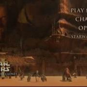 Star Wars Episode II Attack Of The Clones DVD Menu 2