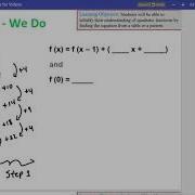 Quadratic Pattern Recursive Equation