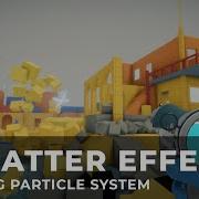 Shatter Effect Using Particle System Unity Tutorial