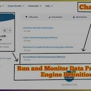 Run And Monitor Data Processing Engine Definitions Transform Loyalty Data With Data Processing