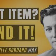 The SECRET To Finding LOST Or STOLEN Items WORKS LIKE MAGIC Neville Goddard