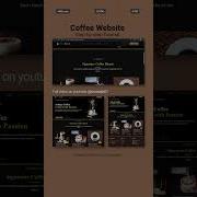 Build A Coffee Shop Website I HTML CSS JS Tutorial Websitedesign Javascriptprojects Css