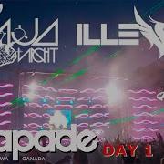 ESCAPADE DAY 1 CAN ILLENIUM GANJA WHITE NIGHT ATLIENS