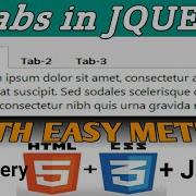 How To Make Custom Jquery Tabs Easily In 2023 Jquery Tutorials Techo Plus