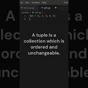 Creating Tuple In Python Ytshorts Shorts Short