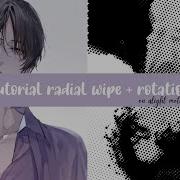 Tutorial Radial Wipe Rotation Alight Motion