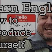 Learn How To Introduce Yourself In English Video With Subtitles