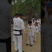 Tying Yellow Belt This Honour By Coach To Students 28 June 22 P 1